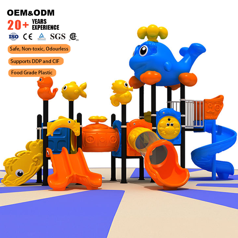 Outdoor Equipment Manufacturer - Commercial Large Metal Slide