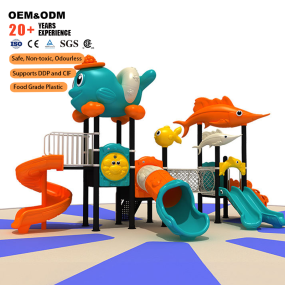 Slide Supplier - Playground Plastic Tube Slide Swing