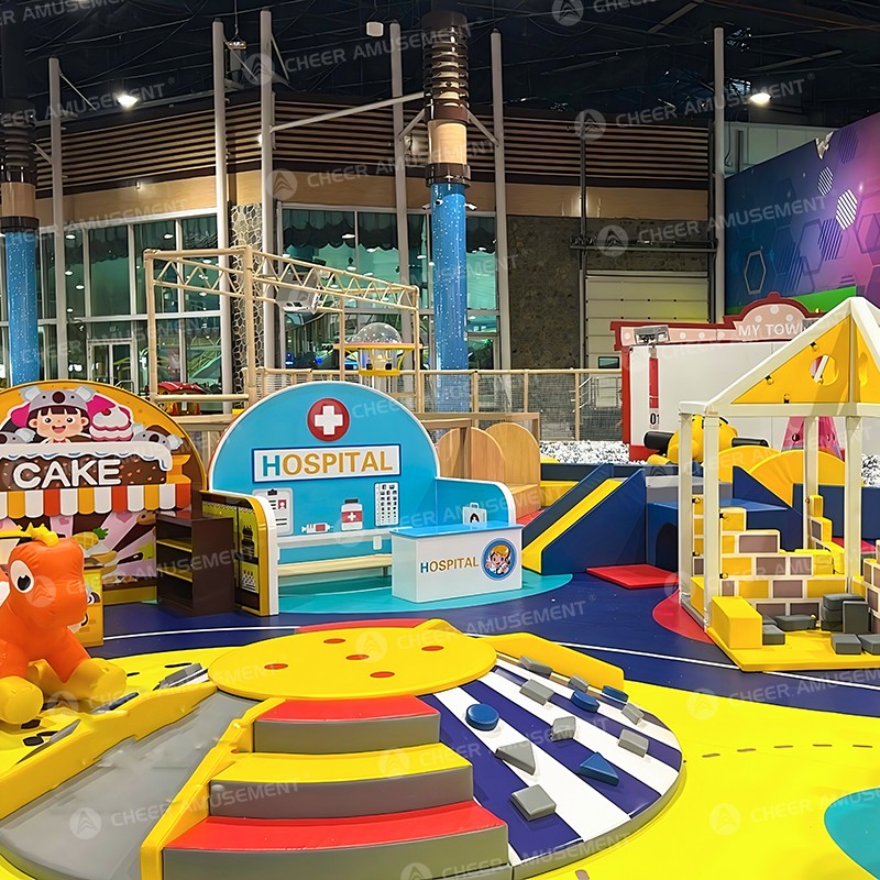 Family Entertainment Center Factory - All-Ages Indoor Soft Play Equipment