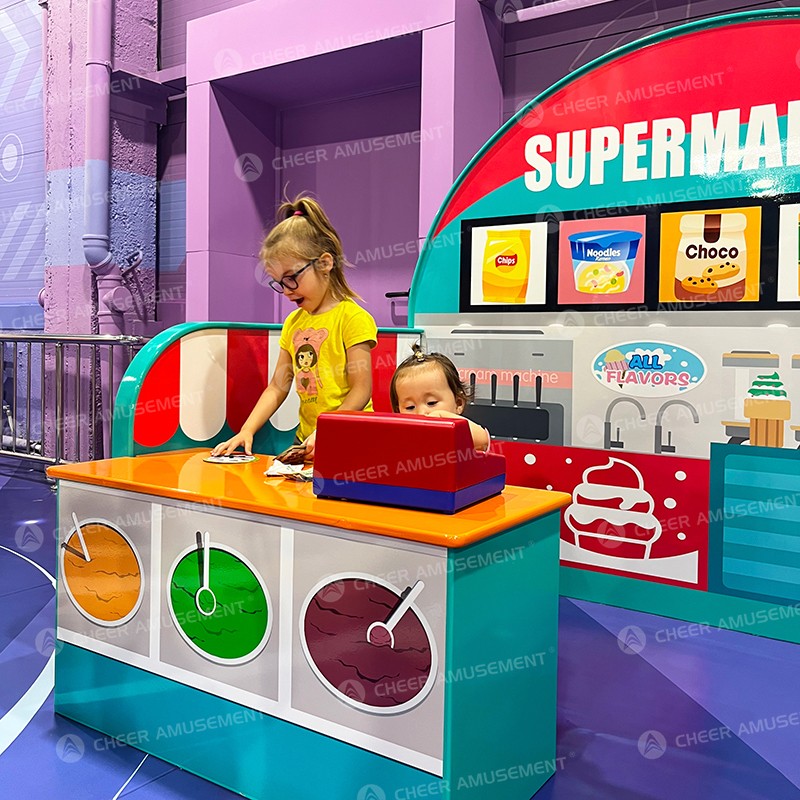 Indoor Playground Supplier - Custom Kids Role Play Soft Adventure Zones