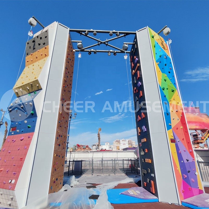 Outdoor Playground Supplier - Megaworld Big Climbing Walls Adults