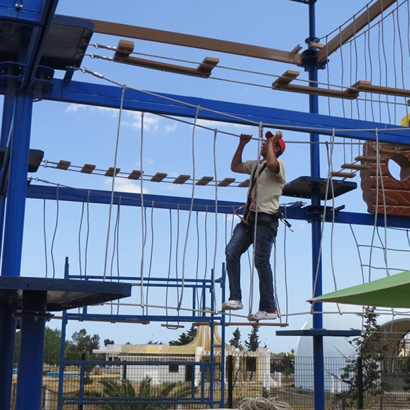 High Rope Course Supplier - Customized High Rope Course Adventure Park