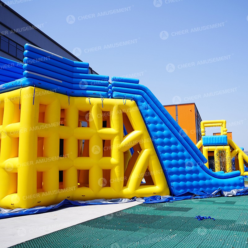 Inflatable Zip Line Factory - Customized Vinyl Aquapark Zip Line