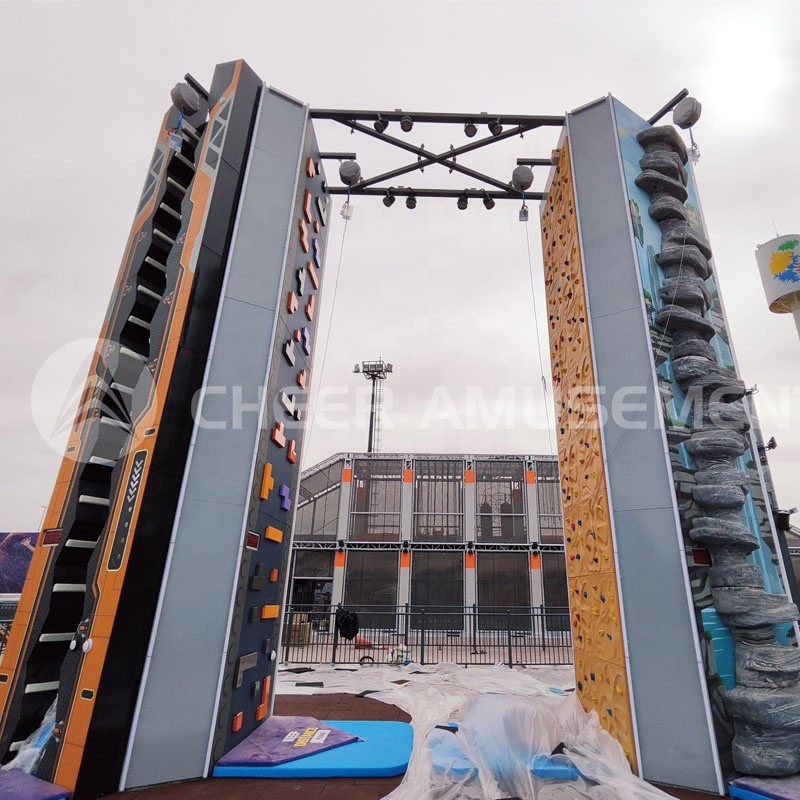 Outdoor Playground Supplier - Megaworld Big Climbing Walls Adults