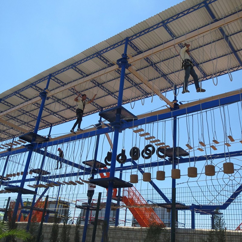 High Rope Course Supplier - Customized High Rope Course Adventure Park