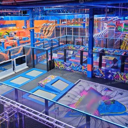 Indoor Trampoline Park Factory - Commercial Family Sports Center