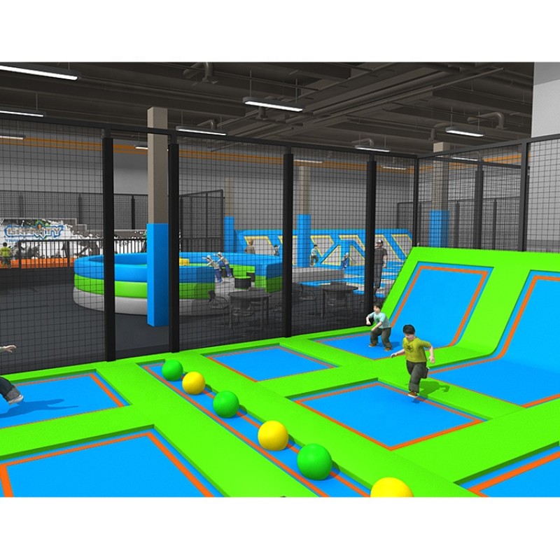Indoor Trampoline Park Manufacturer - Customized Big Indoor Jumping Center