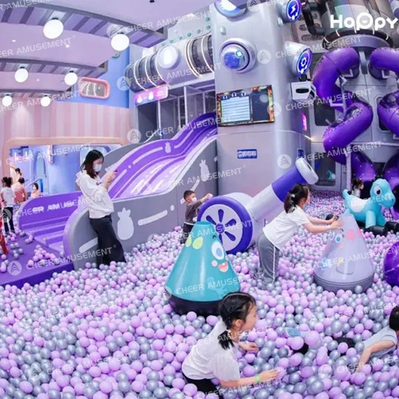 Playground Manufacturer - 2500 Sqm Tailored Dynamic Kids Play Park