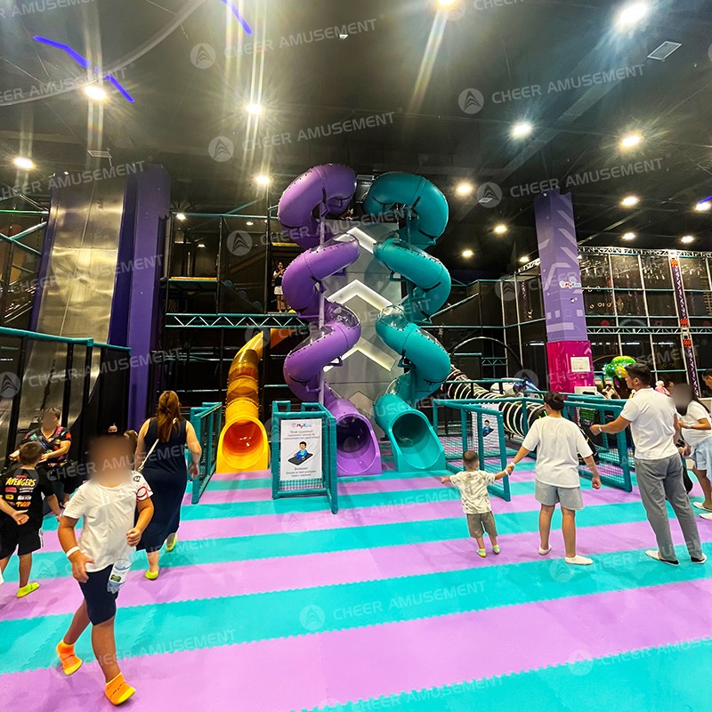 Rope Course Manufacturer - Indoor Multi-Level Rope Adventure Course