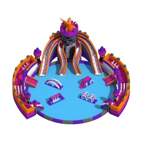 Inflatable Water Park Factory - OEM Water Slip N Slide Castle