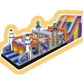 Inflatable Castle Factory - Giant Space Theme Inflatable Castle