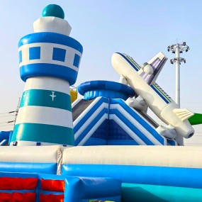 Inflatable Park Supplier - Guinness World Record Plane Theme
