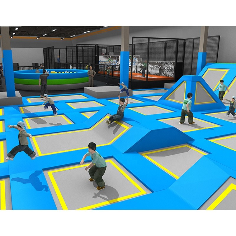 Indoor Trampoline Park Manufacturer - Customized Big Indoor Jumping Center