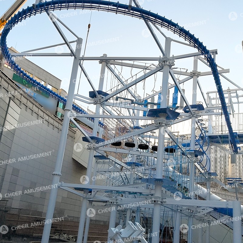 Adventure Park Manufacturer - Children's Outdoor Adventure Park Zip Line