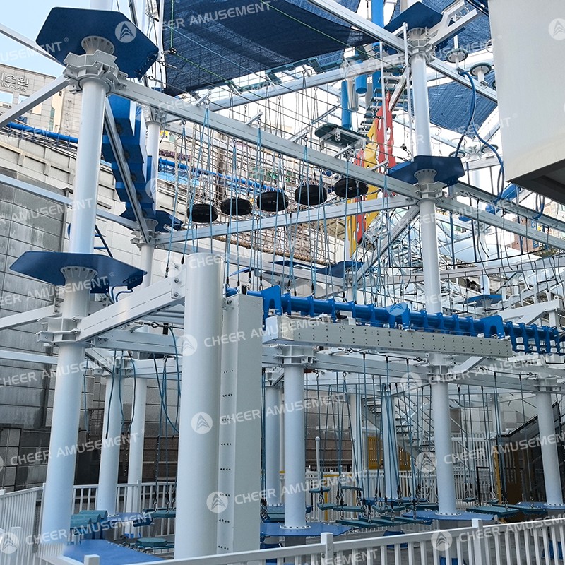 Adventure Park Manufacturer - Children's Outdoor Adventure Park Zip Line