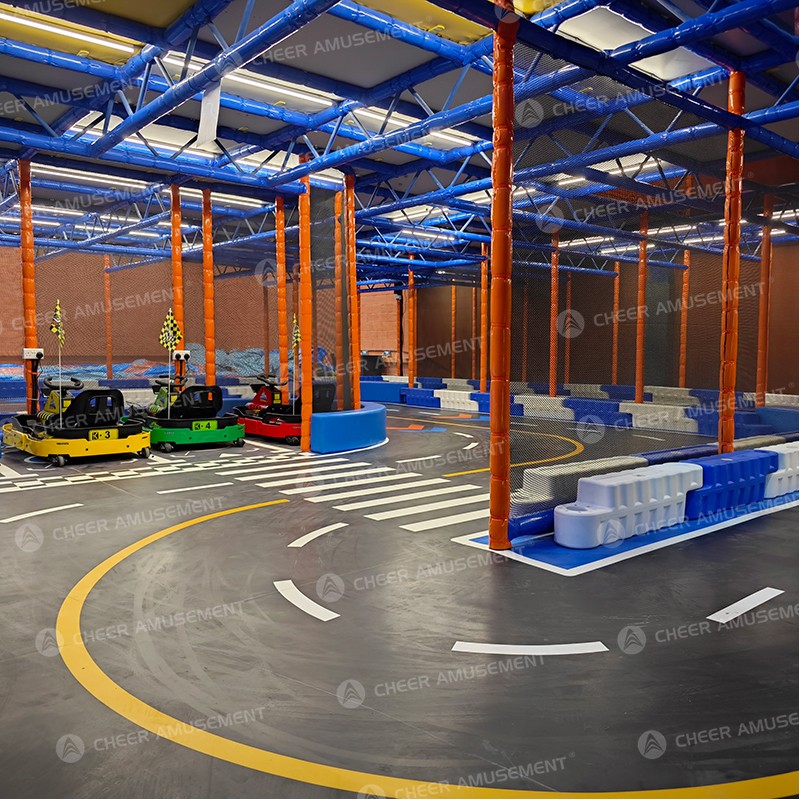 Indoor Trampoline Park Factory - Commercial Family Sports Center