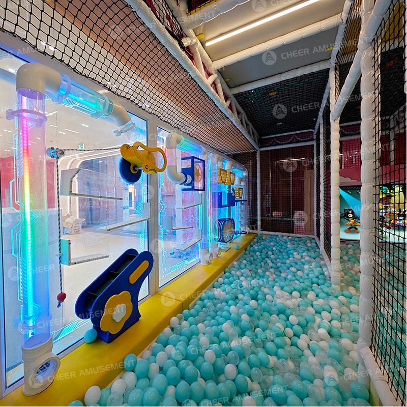 Indoor Playground Factory - Kids Soft Play Complex Go Karting Area