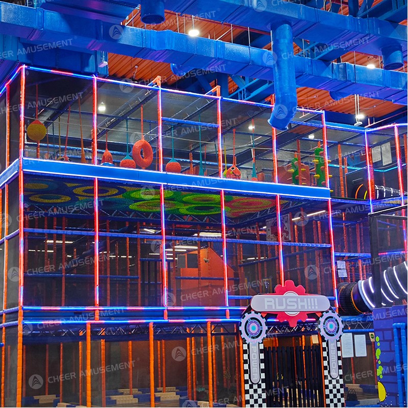 Indoor Playground Factory - Kids Soft Play Complex Go Karting Area