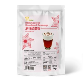 Wholesale Sale at Factory Base Price 1 kg Original Flavor Milk Foam Powder Sea Salt Cream Cheese Bubble Tea Ingredients