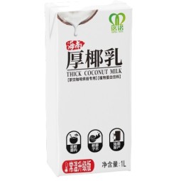 1l Halal Fruit Tea Partner Taiwan Bubble Milk Tea Ingredients Plain Thick Coconut Milk