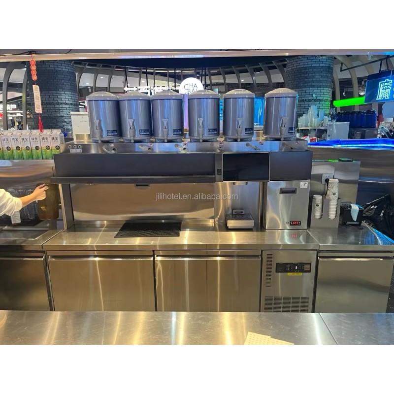 Intelligent Fully Automatic Milk Tea Coffee Maker Machine Commercial Use Multifunctional Bubble Tea Machine for Milk Tea Shop