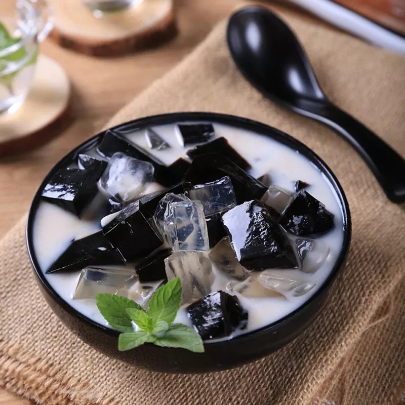 1 kg Vanilla Jelly Powder As Dessert Pearl Milk Tea Beverage Adjuvant Grass Jelly Powder