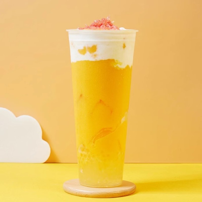 1KG Factory Wholesale Super Quality Natural Fruit Jam Bubble Tea Ingredients for Drinks Lemon Fruit Jam Juice Concentration