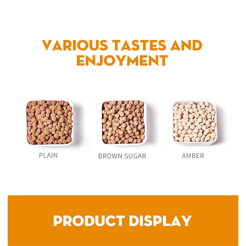 2023 Hot Selling Best Price Taiwan Bubble Tea Ingredients Supplier Halal Boba Tea Quick Cook Instant Bulk Tapioca Pearls