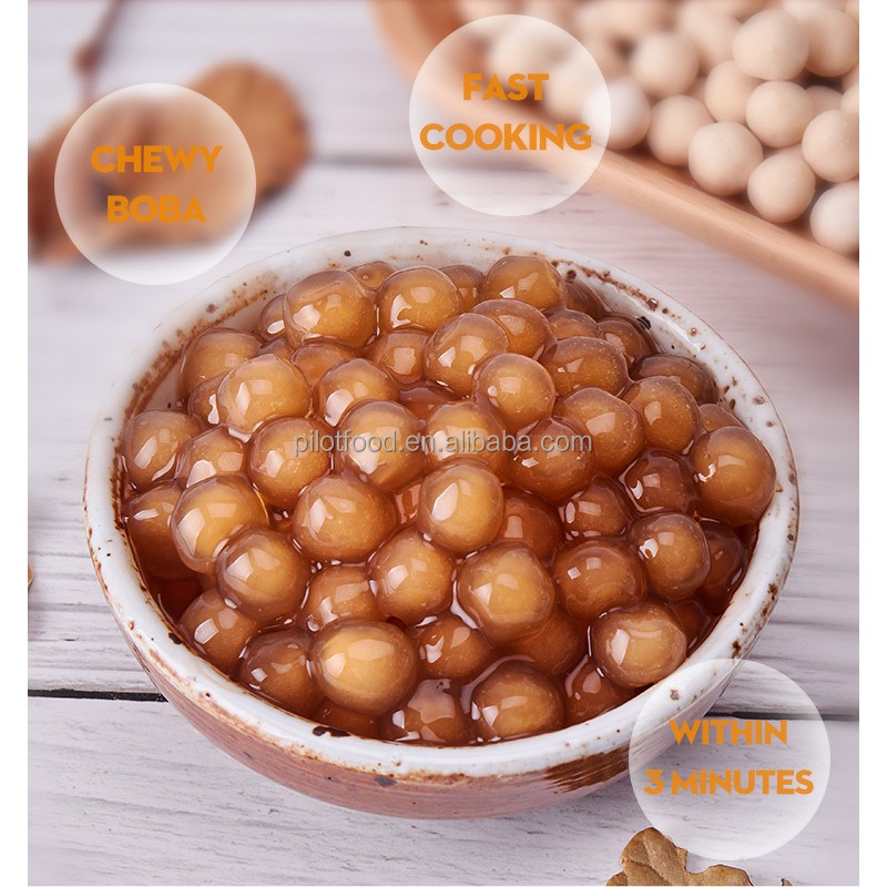 Sold at Factory Wholesale Prices 1kg New Product Frozen Taro Balls Frozen Tapioca Pearls Fresh Bubble Boba Tea Coffee Shops