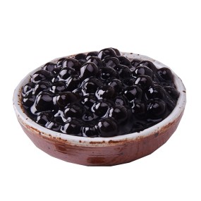 Wholesale High Quality Boba Bubble Tea Bulk Super Chewy Black Brown Sugar Tapioca Pearls 1Kg Bubble Mlik Tea Ingerdients