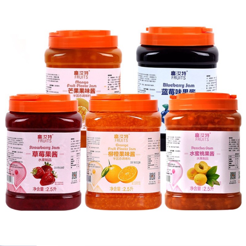 2.5L Jam for Fruit Milk Tea Passion Fruit Sauce