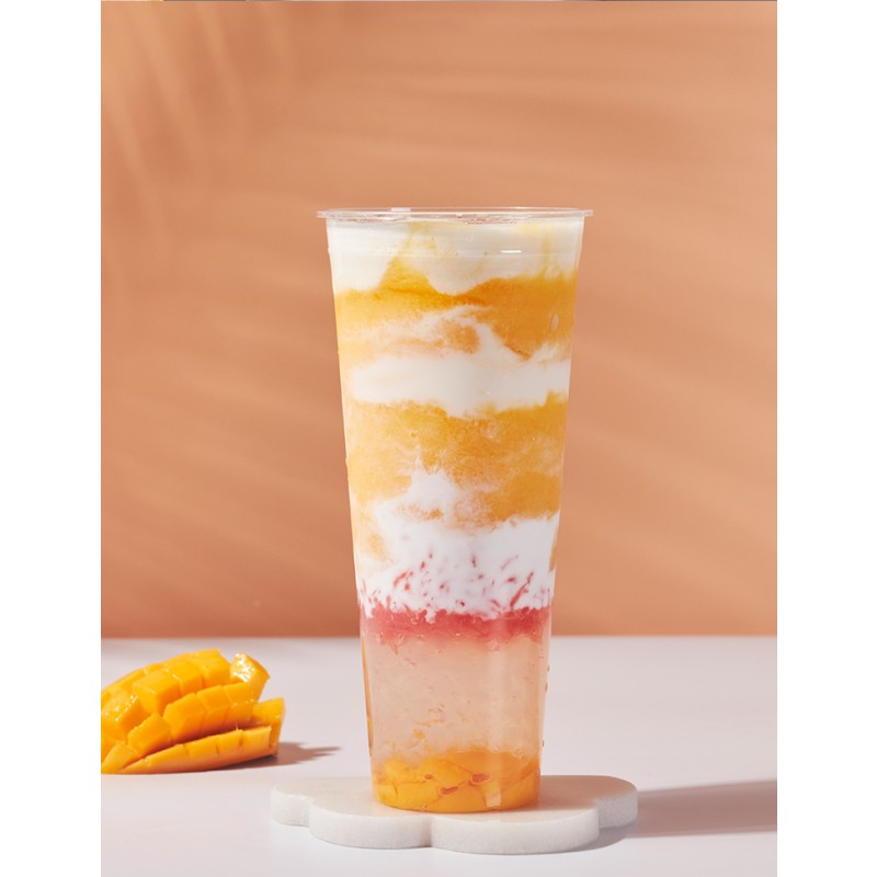 Hot Sale Toppings mango Popping Boba Wholesale Bubble Tea Ingredients Bursting Boba Pearls
