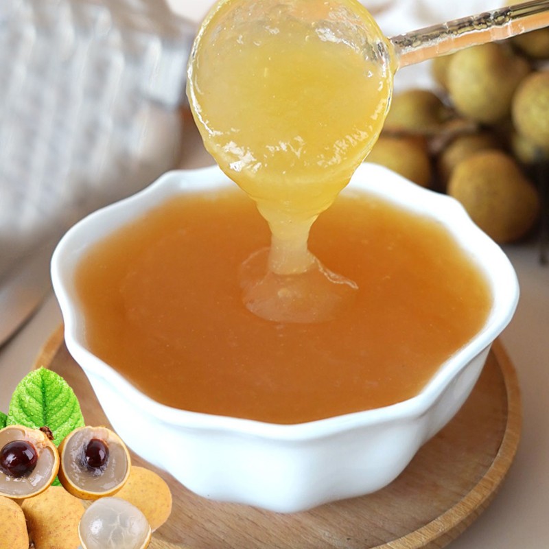 Fruit Milk Bubble Tea Drink Store Exclusivespecial Jam Fruit Milk Syrup Longan Fruit Puree for Boba Milk Tea Longan Molasses