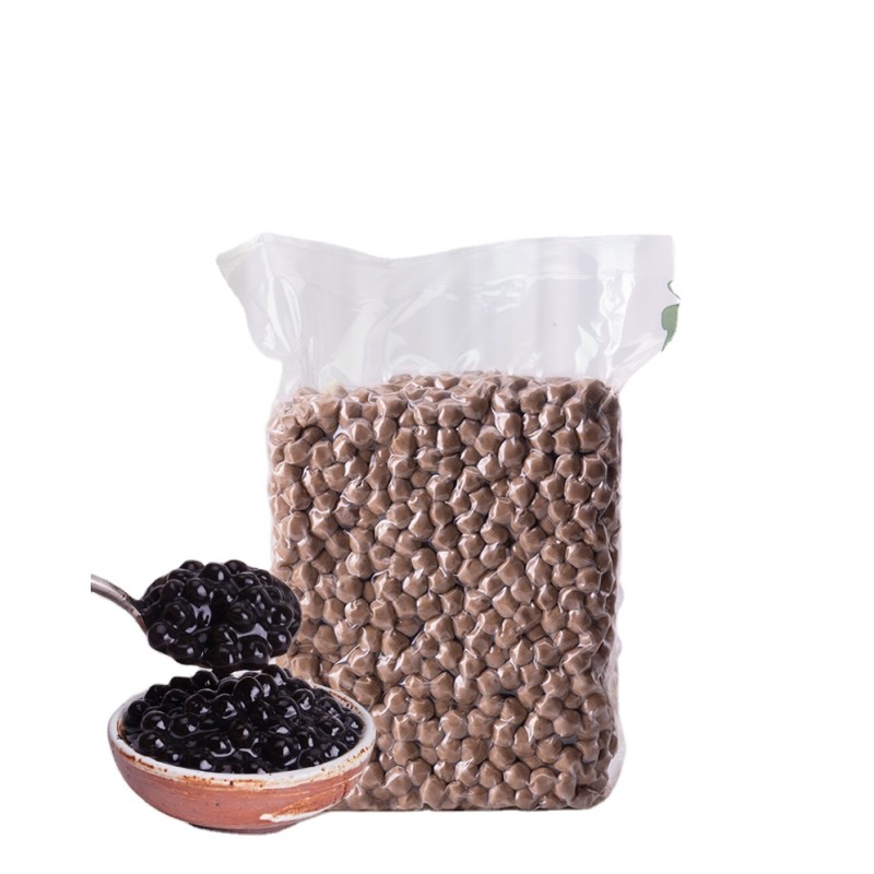 2025 Hot Selling Best Price Wholesale High Quality Bubble Tea Ingredients Supplier Boba Tea Instant Brown Black Tapioca Pearls