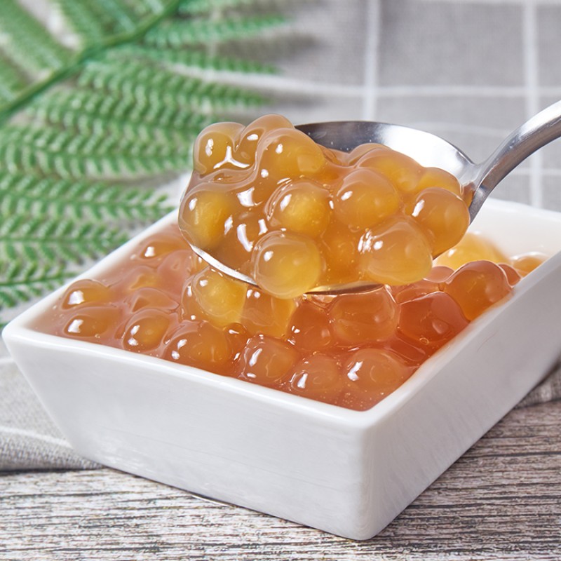 1kg Wholesale High Quality Taiwan Flavor Bubble Tea Ingredients Boba Tapioca Pearls