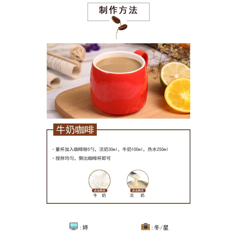 1 KG High Quality and Delicious Food Beverage Coffee Powder Instant Coffee Cappuccino Coffee Bubble Milk Tea Ingredients
