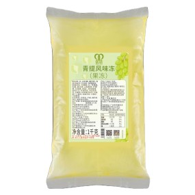 2022 New Instant Brown Sugar Osmanthus Strawberry Jasmine Grape Green Grape Jelly Pudding for Bubble Tea Ingredients