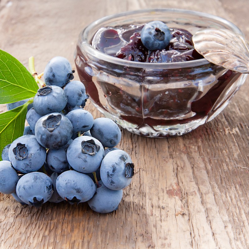 Factory Floor Price Sale 2.5kg High Quality Blueberry Jam Concentrated Fruit Jam Juice Boba Bubble Tea Shops