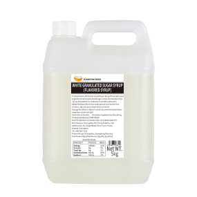 Taiwan Halal 5KG Rock Sugar Syrup Bubble Milk Tea Shop Mixes Raw Material Fruit Tea Drink Juice Honey Syrup Special