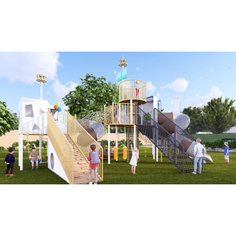 Outdoor Combined Slide Manufacturer - High Quality Custom-Made Large