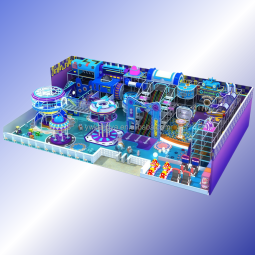 Soft Play Setup Manufacturer - Customizable Large Maze Slide Ride