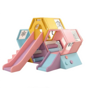 Indoor Playground Maze Supplier - New Design Honeycomb Climbing Slide