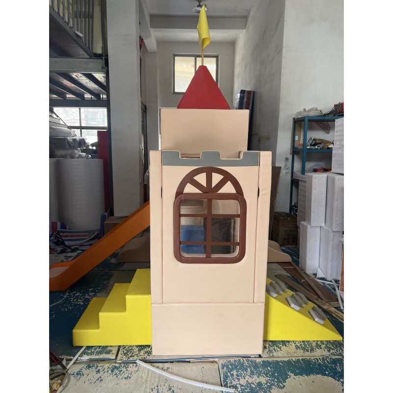 Indoor Playground Equipment Supplier - Customizable Soft Castle Climbing