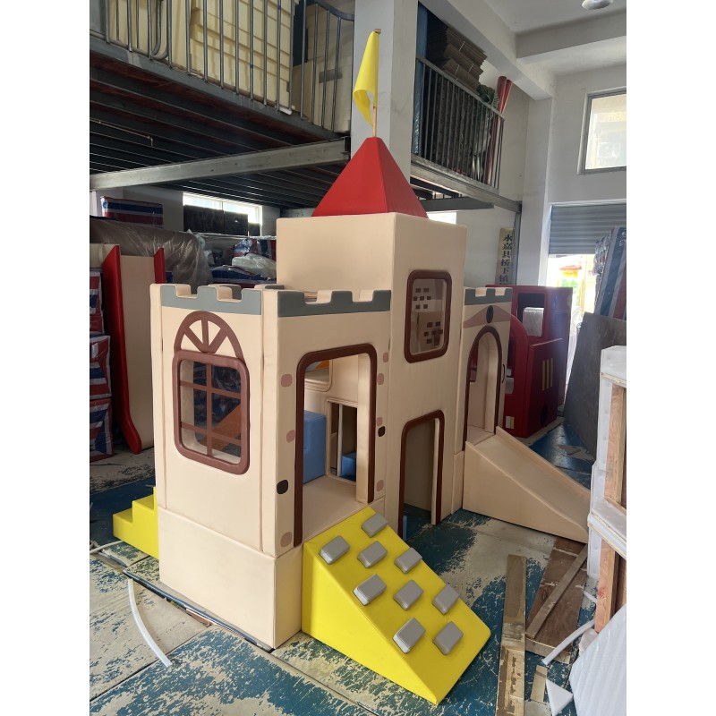 Indoor Playground Equipment Supplier - Customizable Soft Castle Climbing