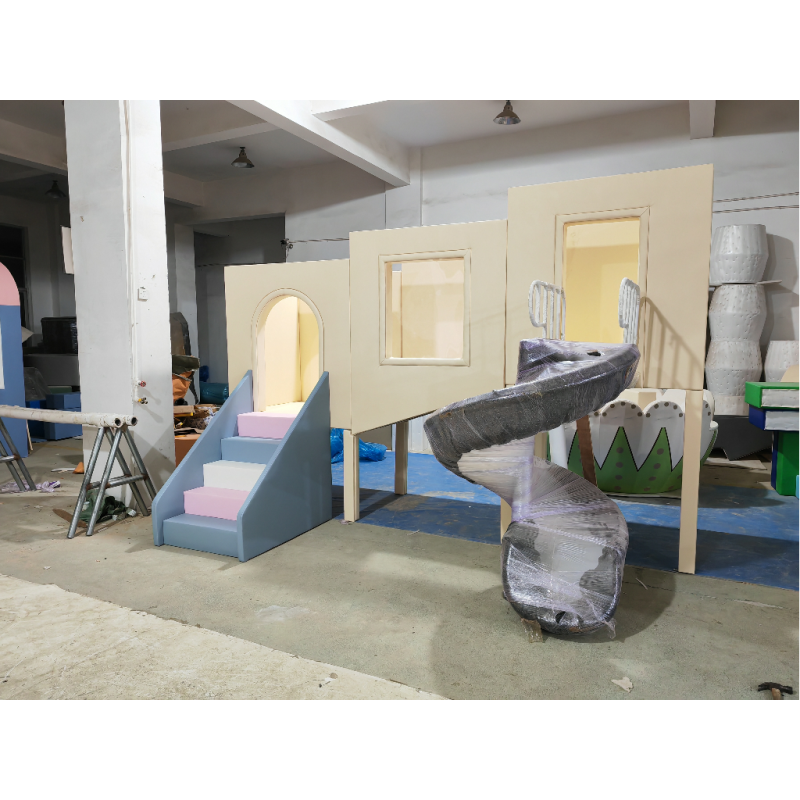 Soft Playground Equipment Supplier - Chinese Factory Soft Climbing Slide