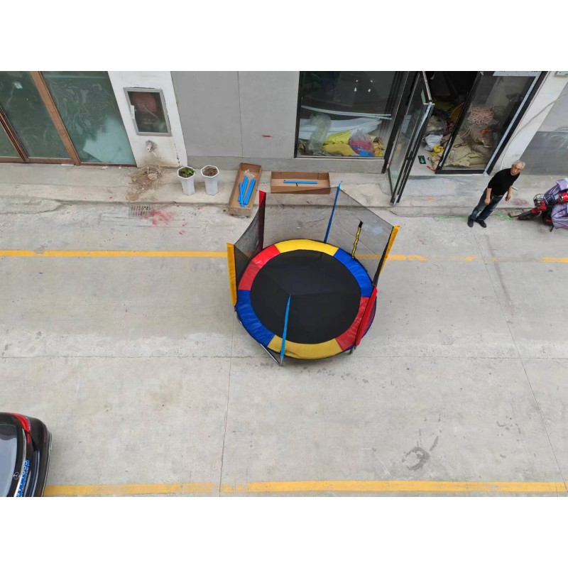 Round Trampoline Manufacturer - 8FT Factory Price Round Trampoline