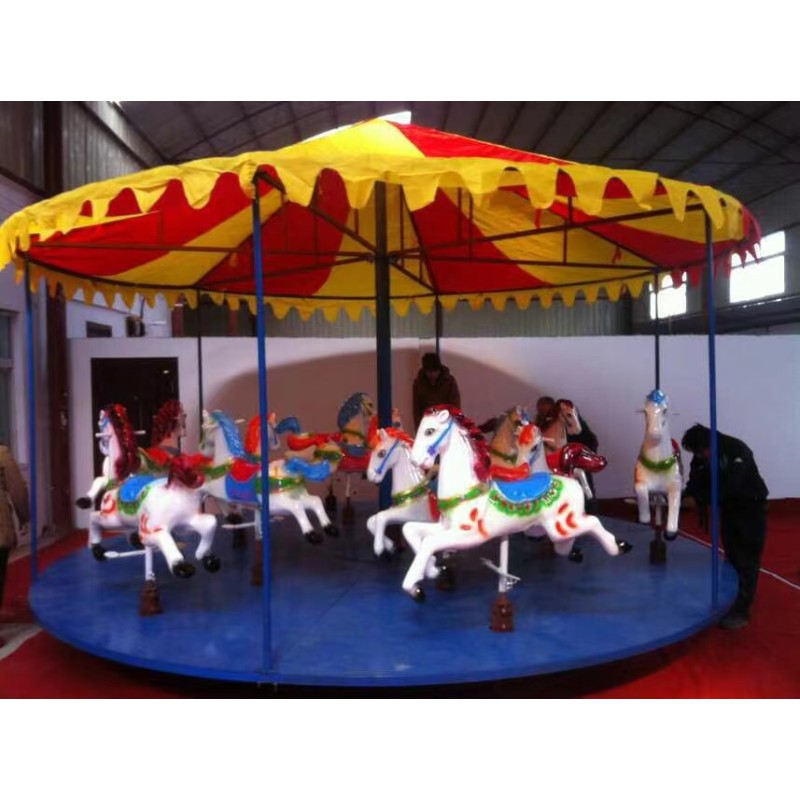 Carousel Manufacturer - Fantastic 16-Seat Carousel Merry-Go-Round