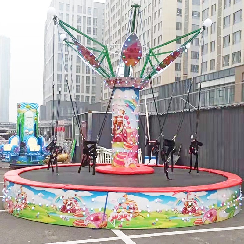 Outdoor Trampoline Factory - High Quality 6-Person 6x6x4.2m