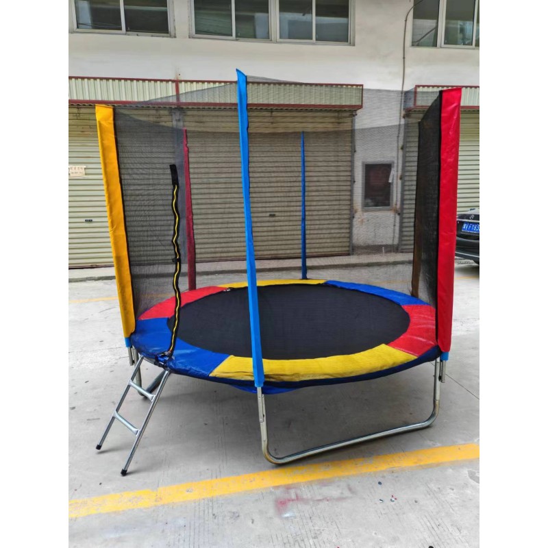 Round Trampoline Manufacturer - 8FT Factory Price Round Trampoline