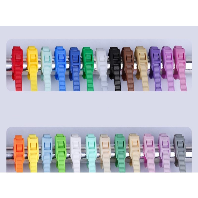 Cable Tie Supplier - Strong Colorful Plastic Cable Tie Self